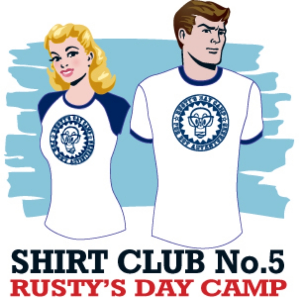 ISO venture bros adult swim Rusty's day camp ringer tee